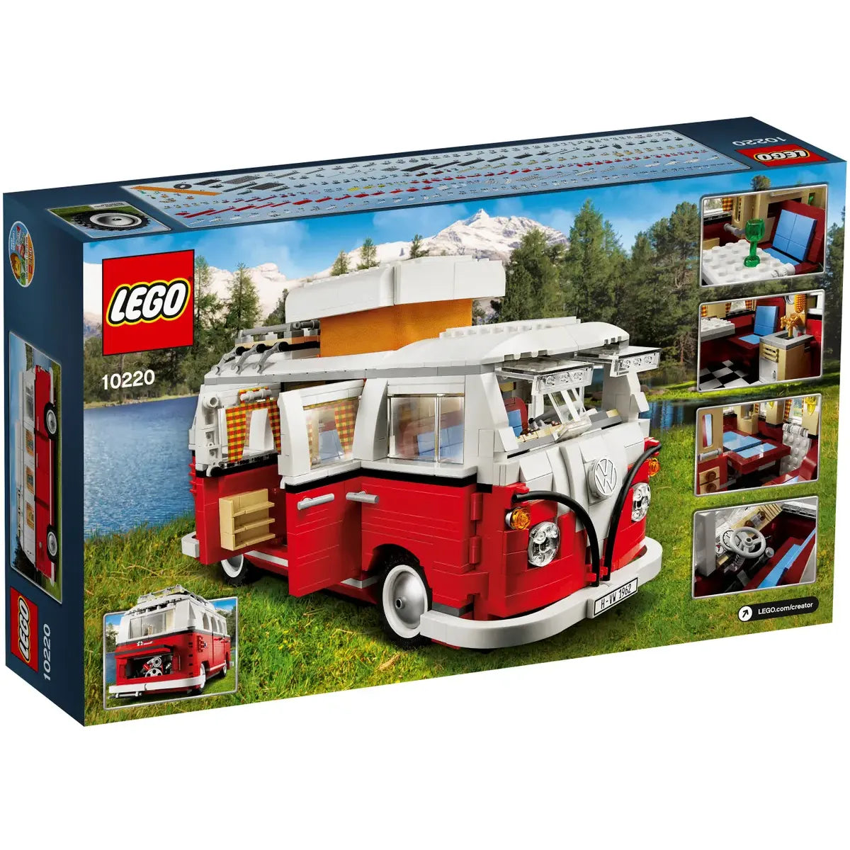 LEGO 10220 - Volkswagen T1 Kampeerbus