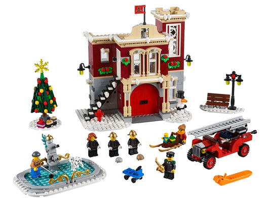 LEGO 10263 - Brandweerkazerne in Winterdorp