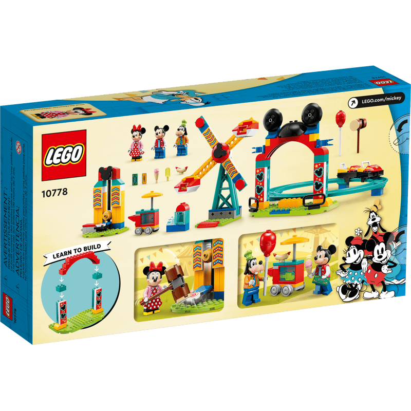 LEGO 10778 - Mickey, Minnie und Goofy Jahrmarkt-Spaß