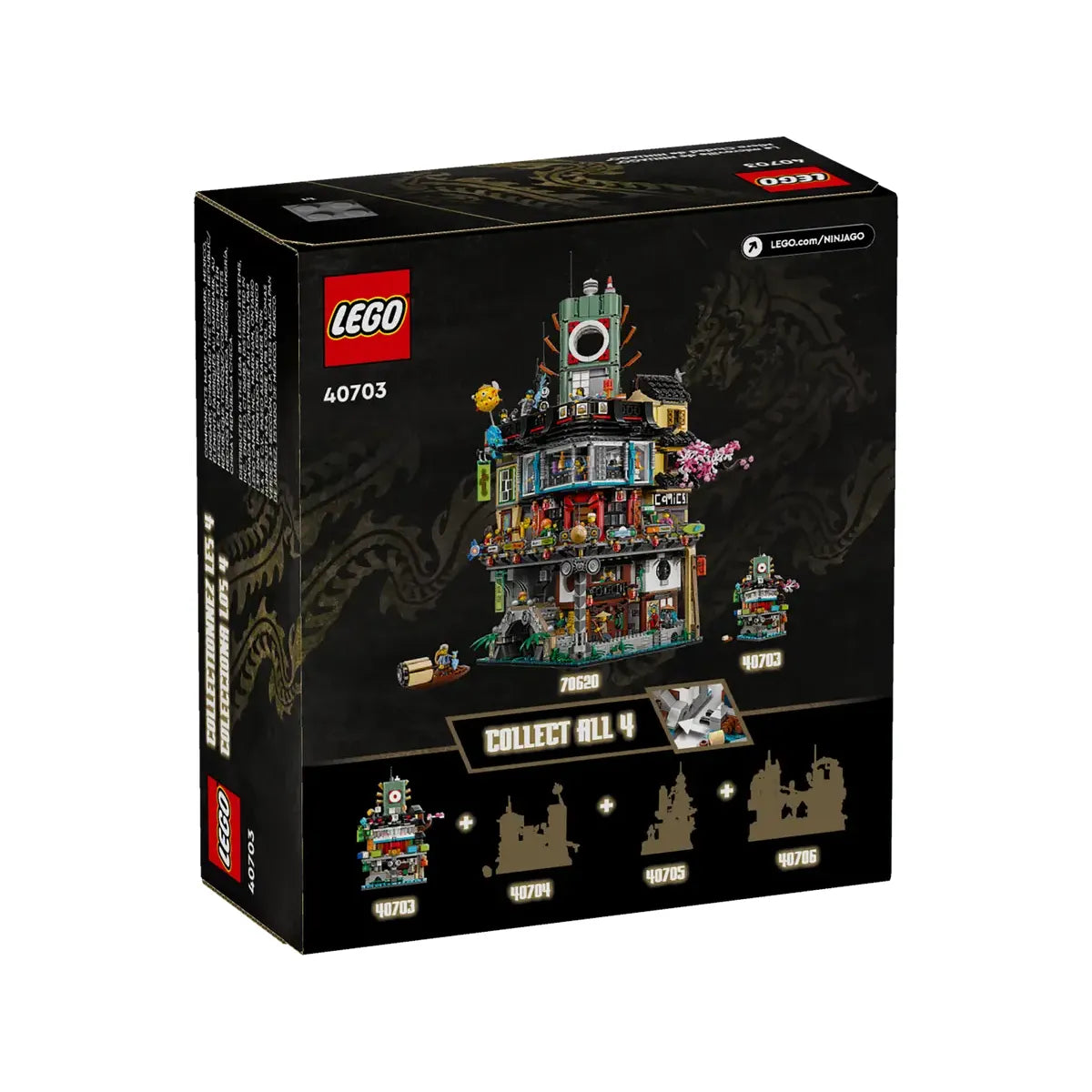 LEGO 40703 - Mikro Ninjago City
