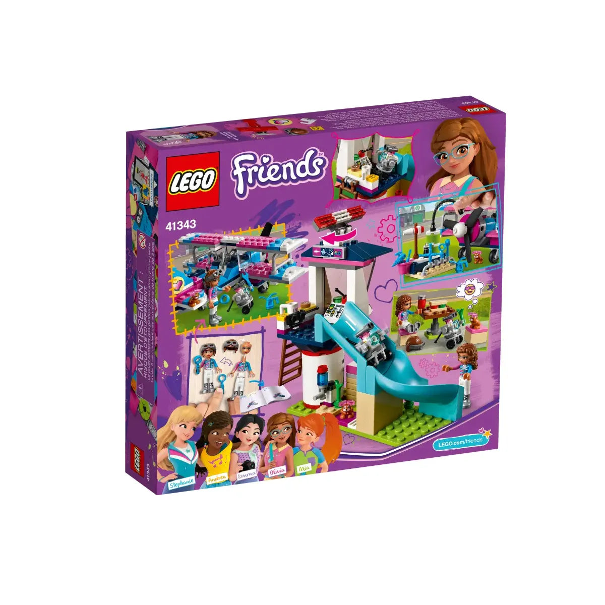 LEGO 41343 - Heartlake City Vliegtuigtour