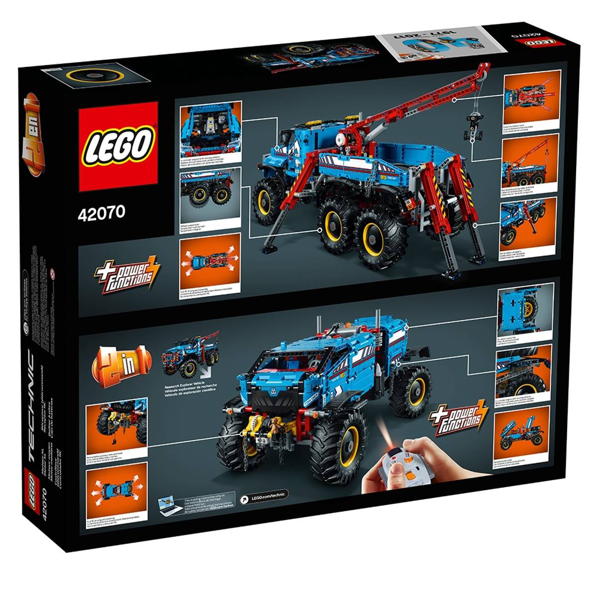 LEGO 42070 - 6x6 All terrain Sleepwagen