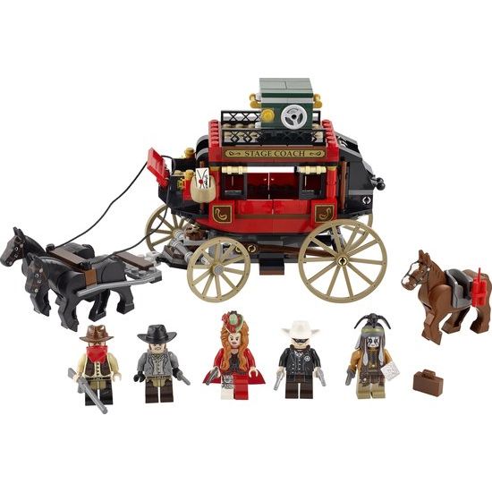 Lego 79108 - Postkoets Ontsnapping