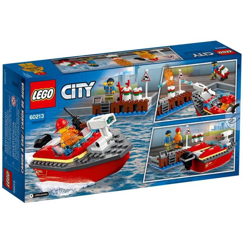 LEGO 60213 - Brand Aan De Kade