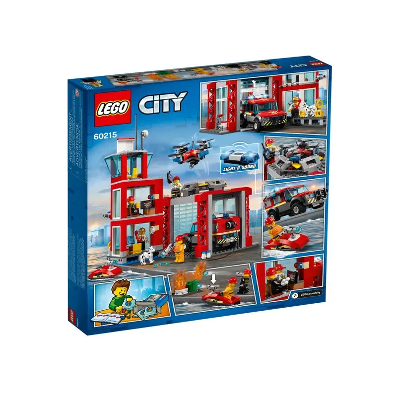 LEGO 60215 - Brandweerkazerne