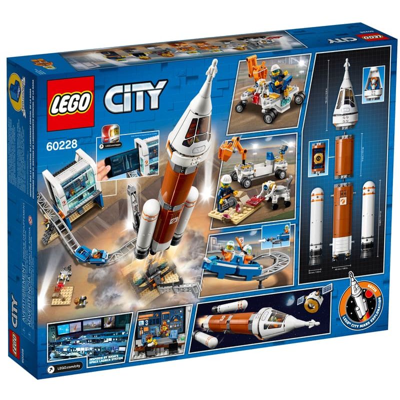 LEGO 60228 - Weltraumrakete und Startkontrolle