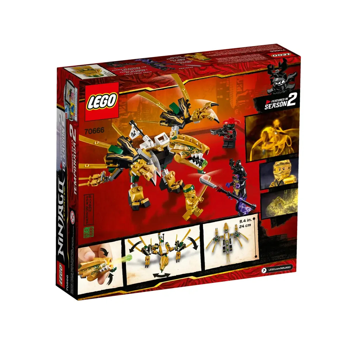 LEGO 70666 - Der Goldene Drache