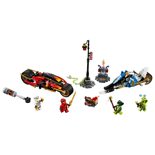 LEGO 70667 - Zwaardmotor van Kai & Sneeuwscooter van Zane