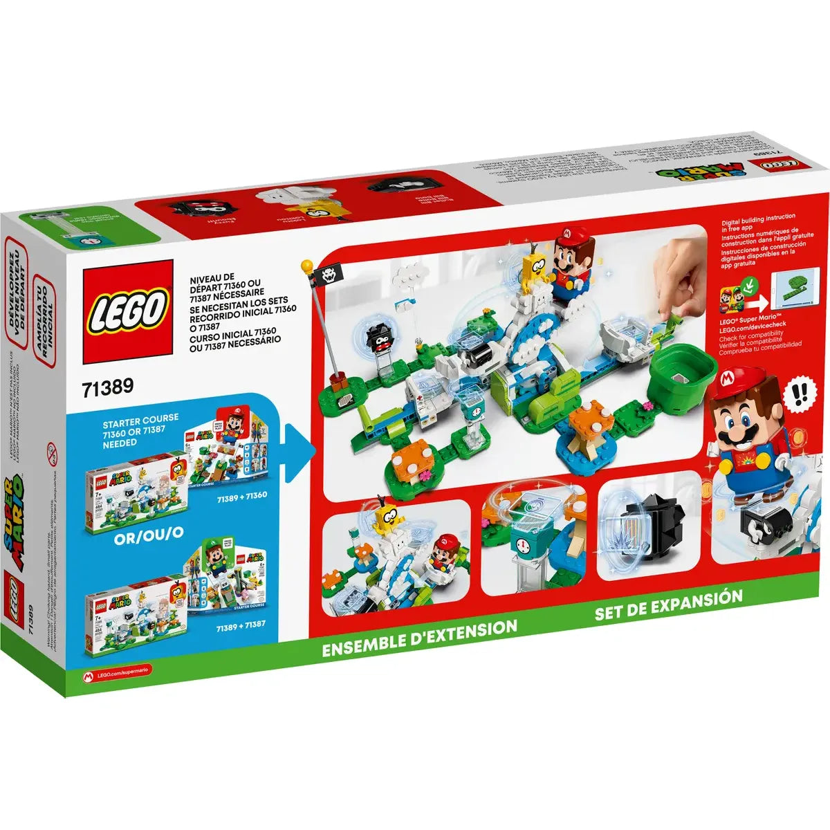 LEGO 71389 - Uitbreidingsset: Lakitu's Wolkenwereld