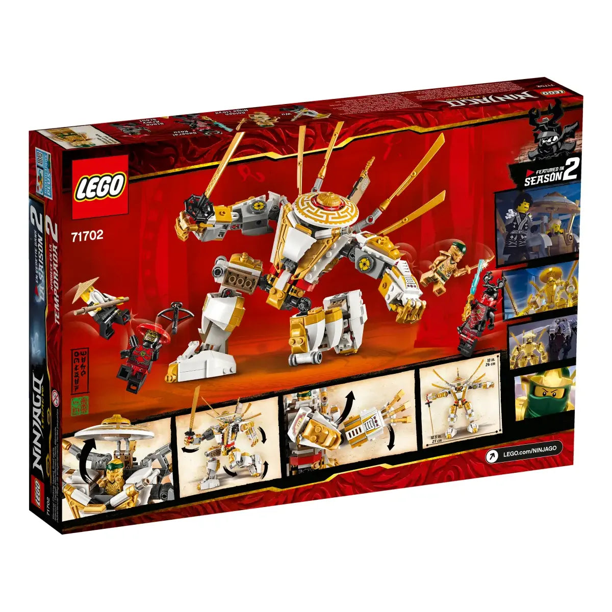 LEGO 71702 - Gouden Mech