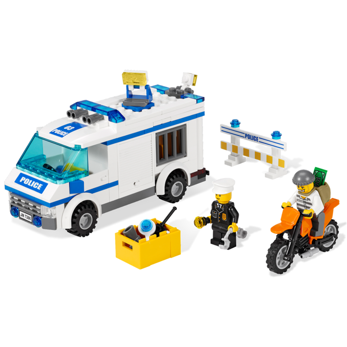 LEGO 7286 - Gevangenentransport