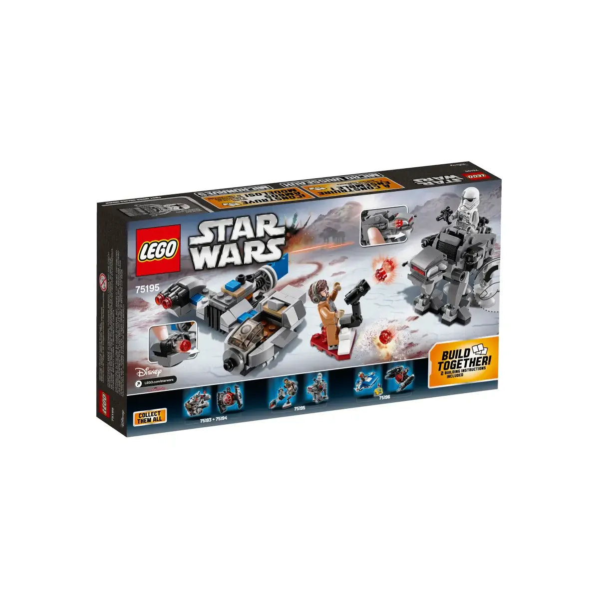 LEGO 75195 - Ski Speeder vs. First Order Walker Microfighters