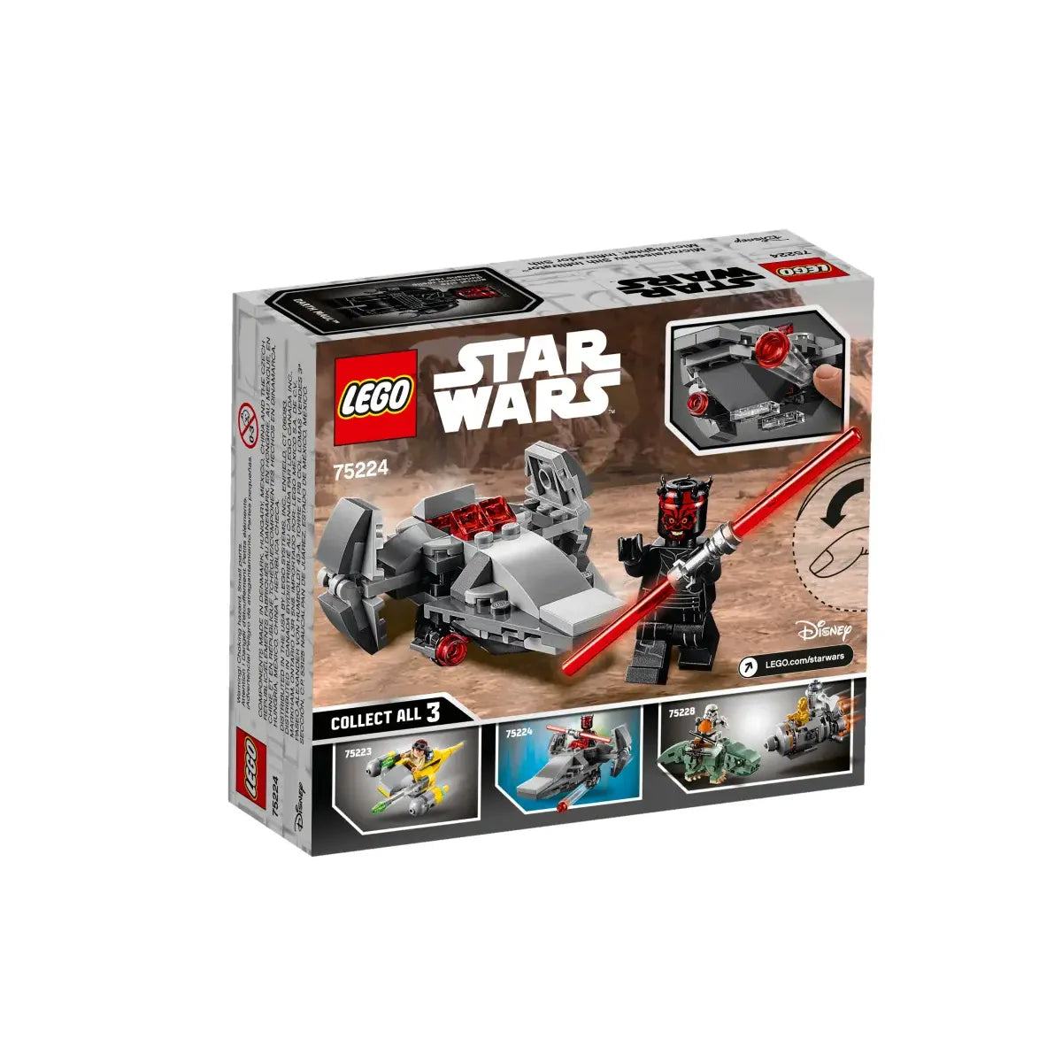 LEGO 75224 - Sith Infiltrator Microfighter