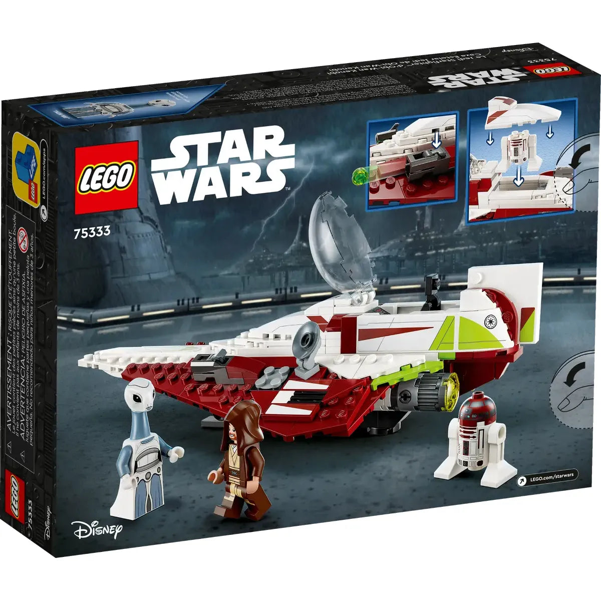 LEGO 75333 - De Jedi Starfighter van Obi-Wan Kenobi