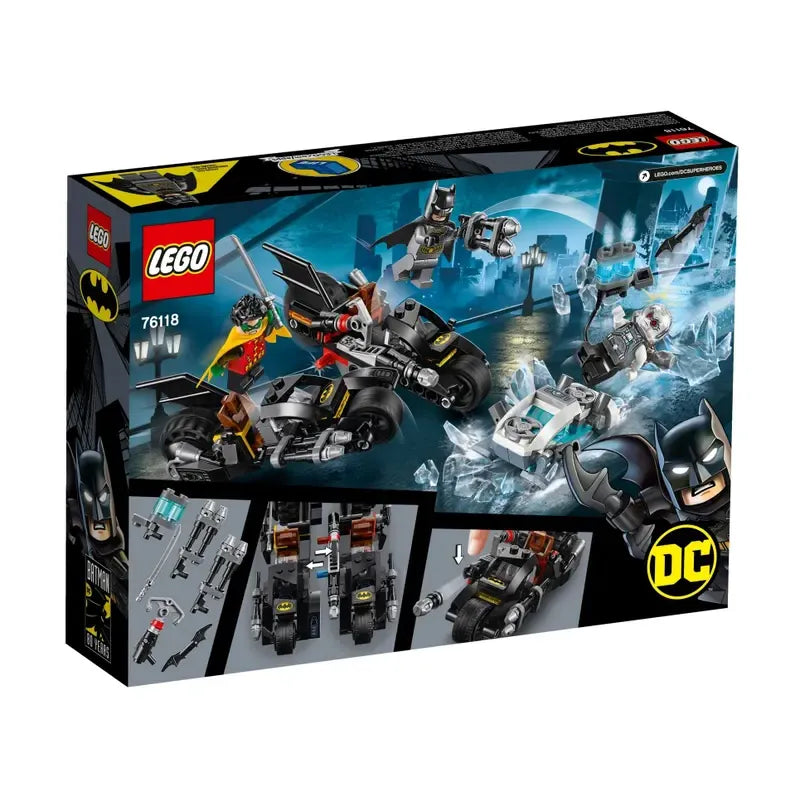 LEGO 76118 - Mr. Freeze Het Batcycle-gevecht