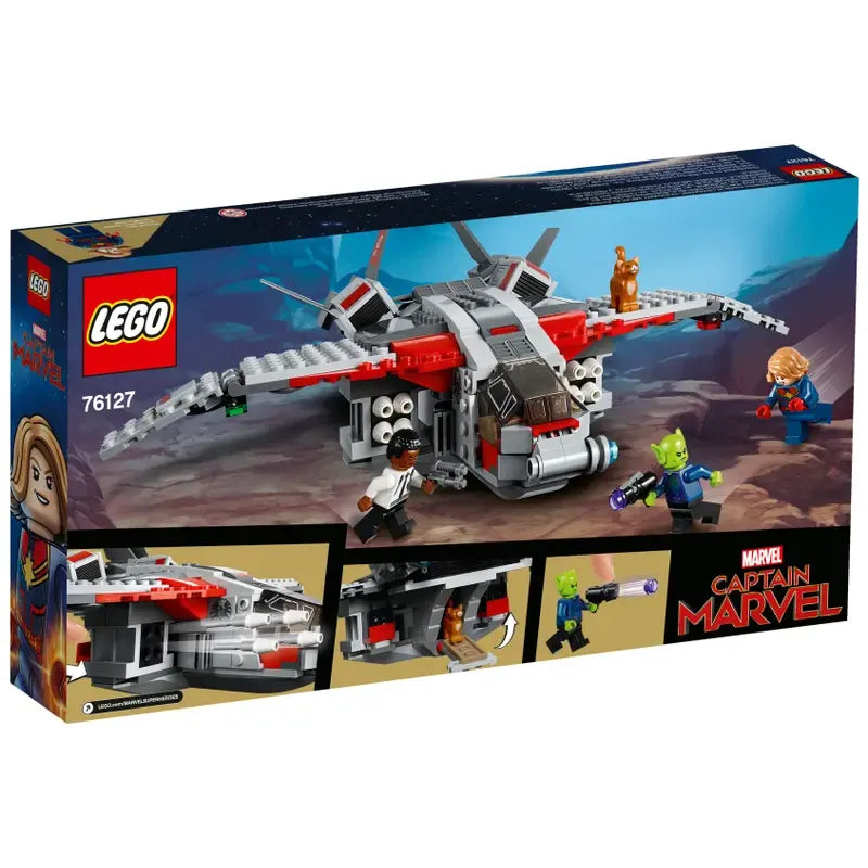 LEGO 76127 - Captain Marvel De Aanval Ban De Skrulls