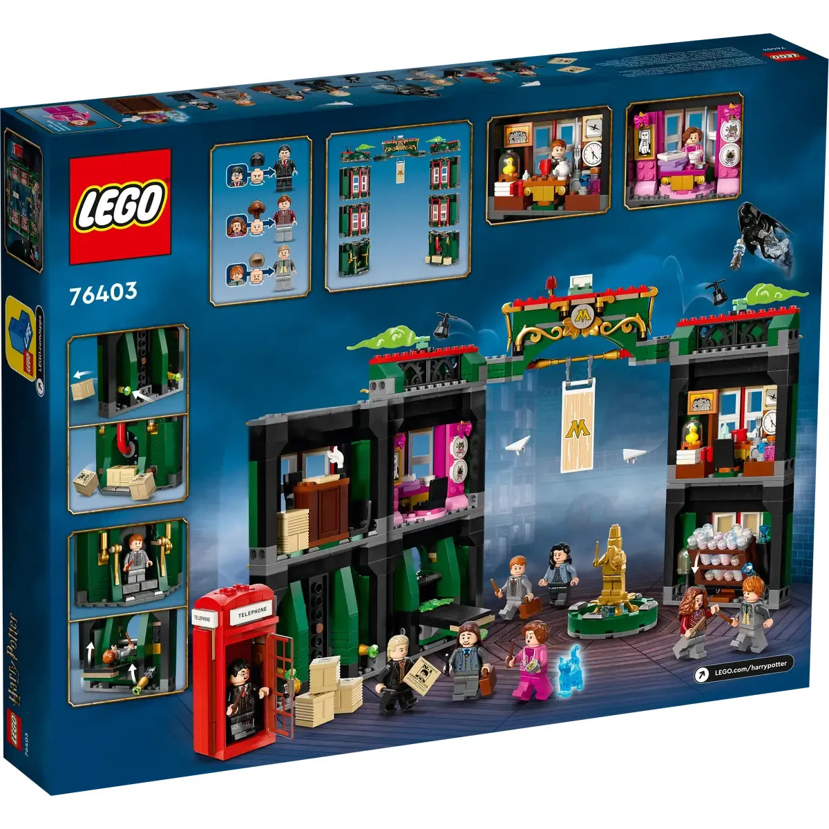 LEGO 76403 - Het Ministerie van Toverkunst