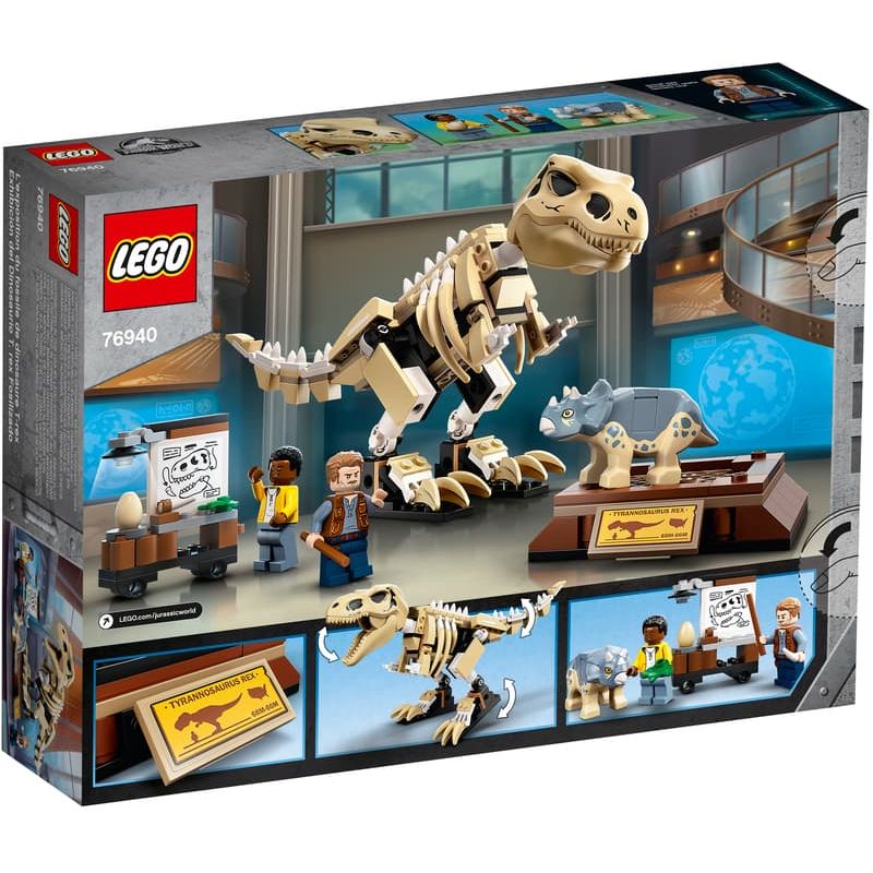 LEGO 76940 - Tentoonstelling Dinosaurusfossiel van T. rex