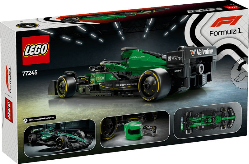 LEGO 77245 - Aston Martin Aramco F1 AMR24 Racewagen