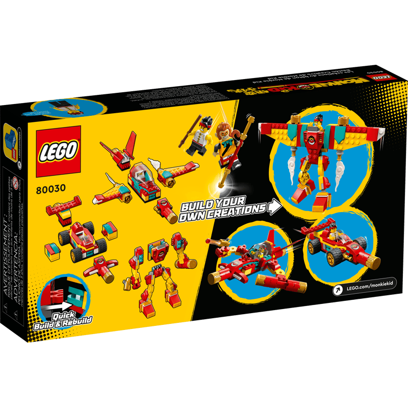 LEGO 80030 - Monkie Kid's Stafcreaties