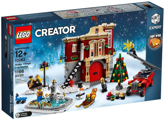 LEGO 10263 - Brandweerkazerne in Winterdorp