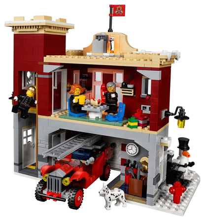 LEGO 10263 - Brandweerkazerne in Winterdorp