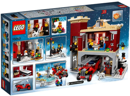 LEGO 10263 - Brandweerkazerne in Winterdorp