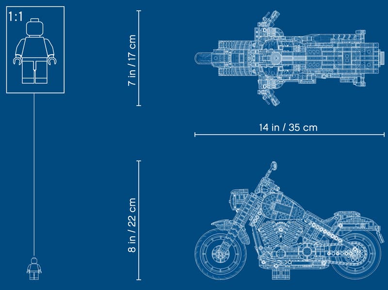 LEGO 10269 - Harley-Davidson Fat Boy