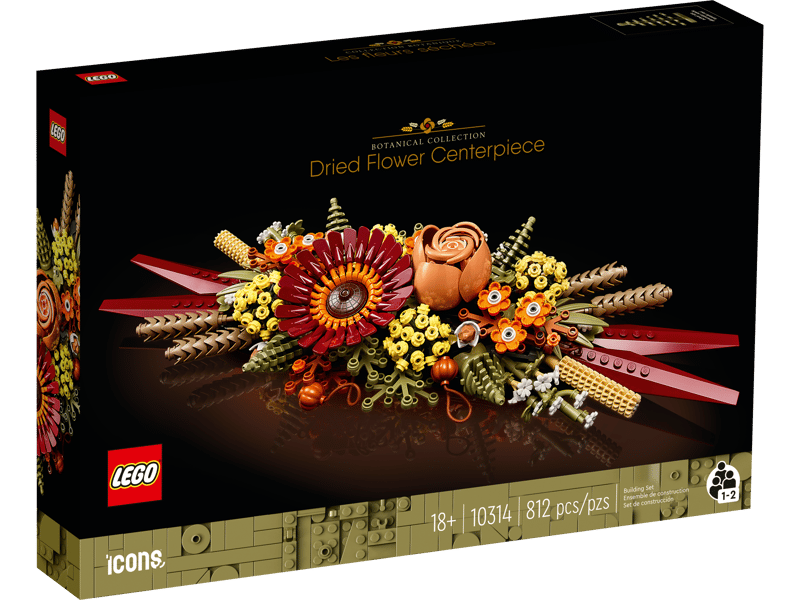 LEGO 10314 - Bloemstuk met Gedroogde Bloemen