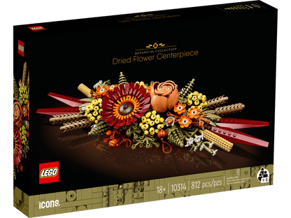 LEGO 10314 - Bloemstuk met Gedroogde Bloemen