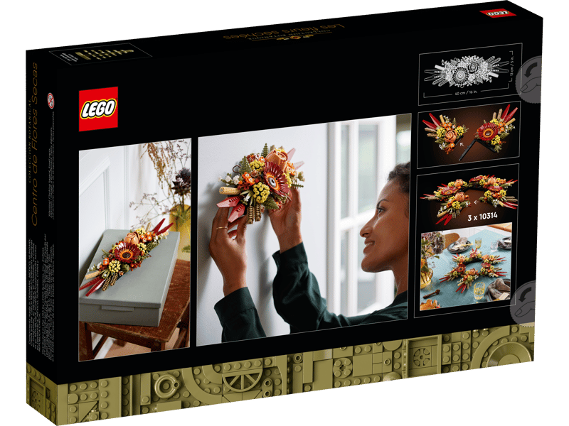 LEGO 10314 - Bloemstuk met Gedroogde Bloemen