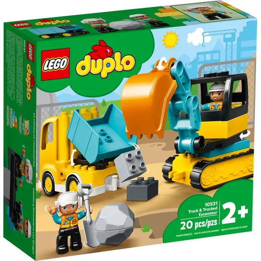 LEGO 10931 - Camion et Pelleteuse Chenillée