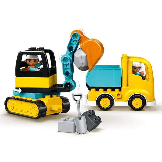 LEGO 10931 - Camion et Pelleteuse Chenillée