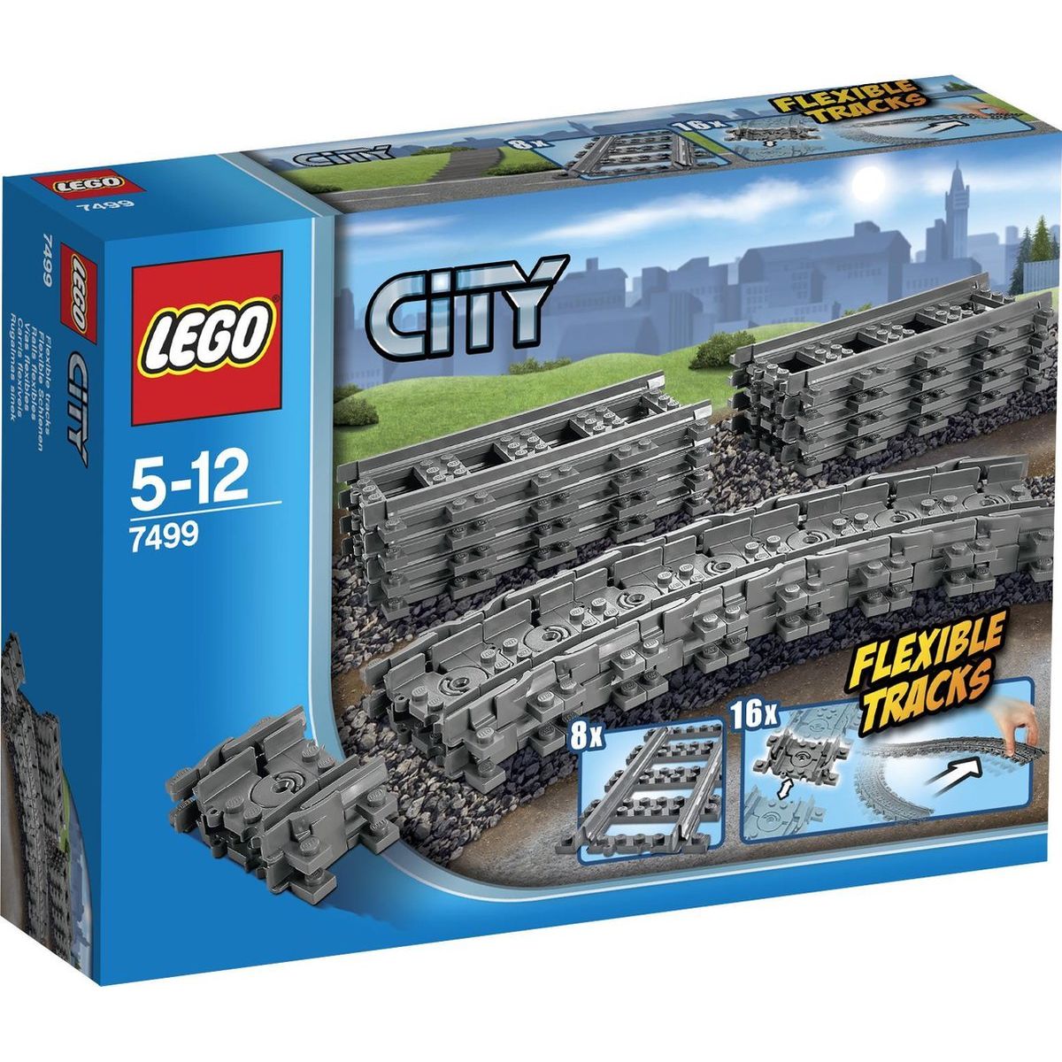 LEGO 7499 - Flexibele Rails