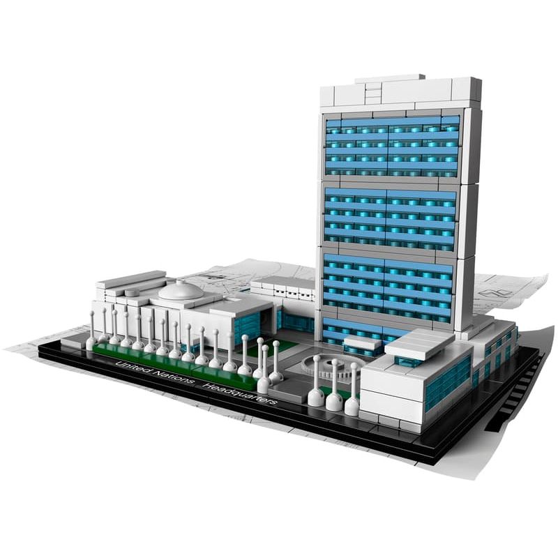 LEGO 21018 - Hoofdkwartier van de Verenigde Naties