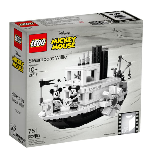 LEGO 21317 - Stoomboot Willie