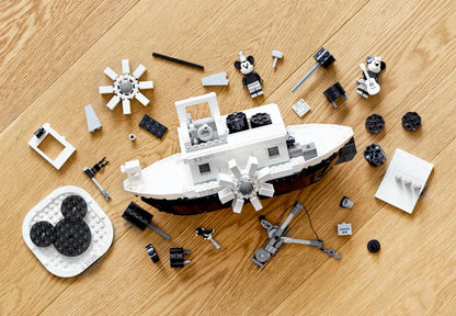 LEGO 21317 - Stoomboot Willie