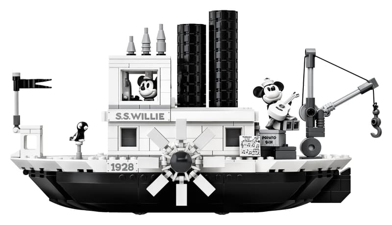 LEGO 21317 - Stoomboot Willie