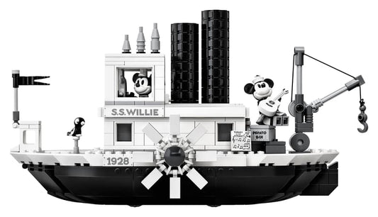 LEGO 21317 - Stoomboot Willie
