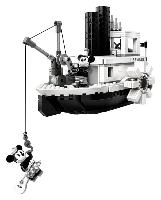 LEGO 21317 - Stoomboot Willie