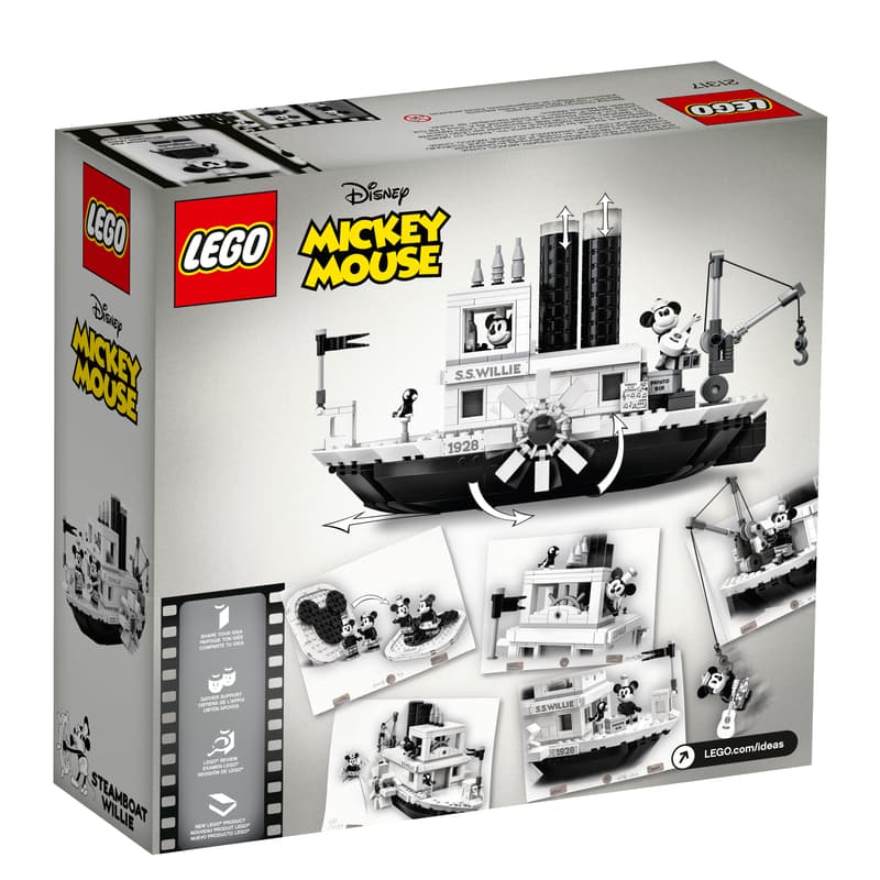 LEGO 21317 - Stoomboot Willie
