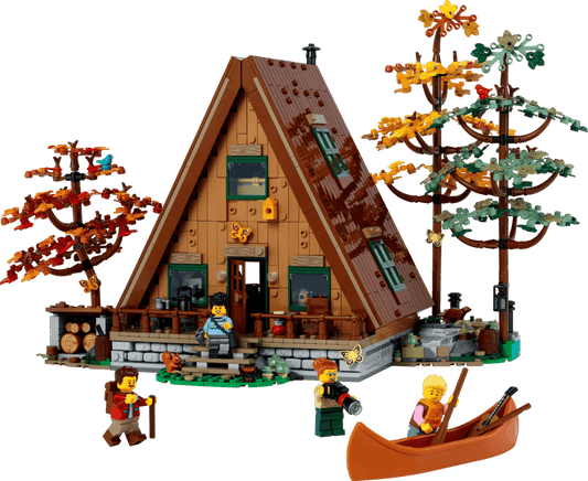 LEGO 21338 - A-Frame Boshut Modelbouw Set