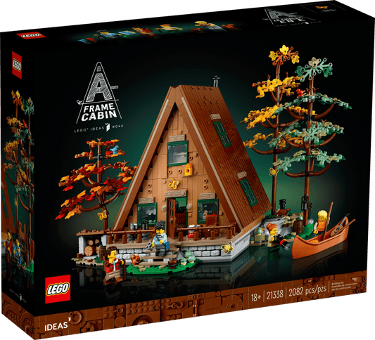 LEGO 21338 - A-Frame Boshut Modelbouw Set
