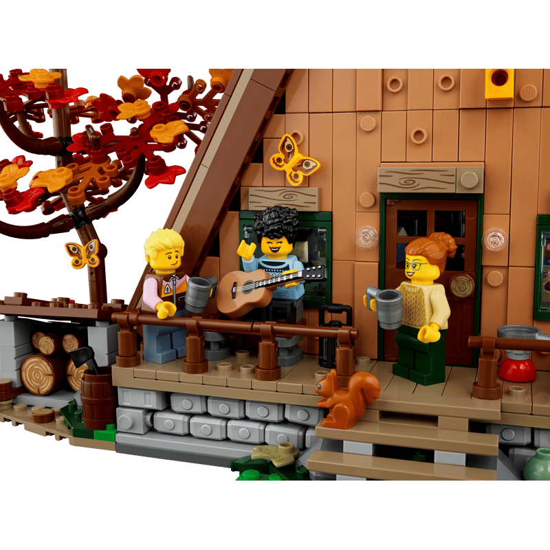 LEGO 21338 - A-Rahmen-Waldhütte Modellbausatz