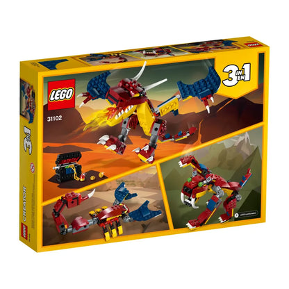 LEGO 31102 - Vuurdraak