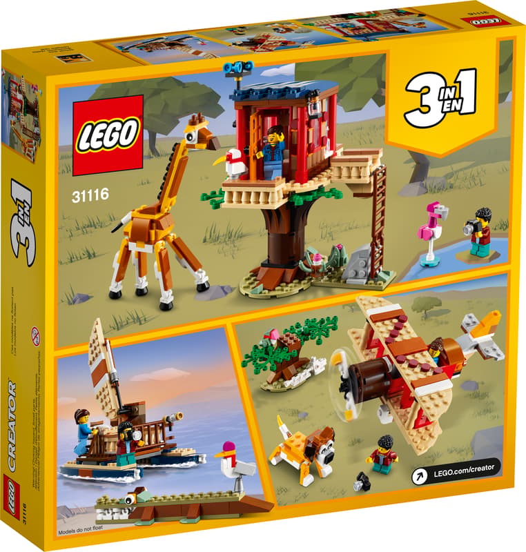 LEGO 31116 - Safari Wilde Dieren Boomhuis
