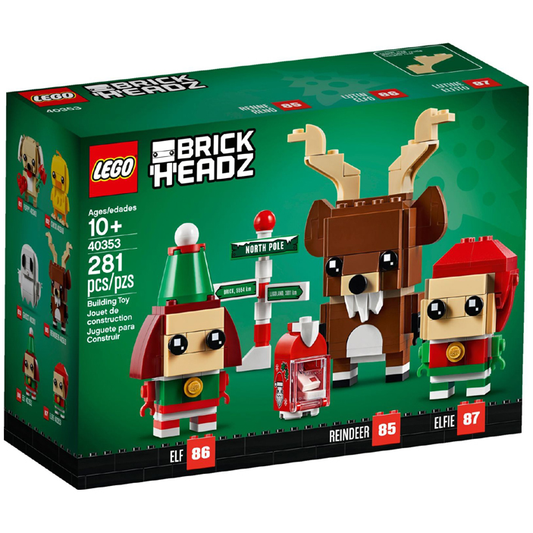 LEGO 40353 - Rendier met kerstelven