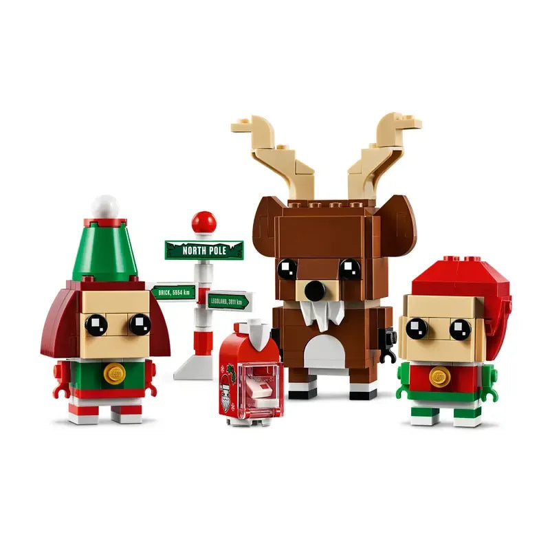 LEGO 40353 - Rendier met kerstelven
