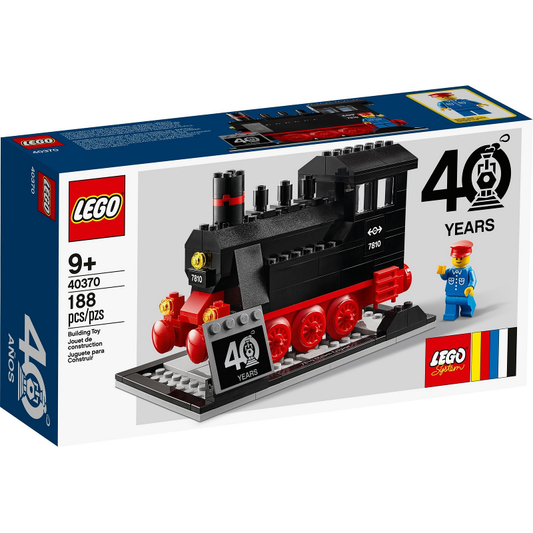 LEGO 40370 - Stoomlocomotief (40 jaar LEGO-treinen)