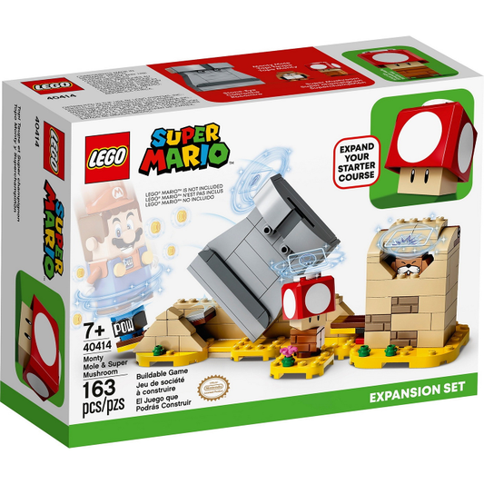 LEGO 40414 - Monty Mol & Superpaddenstoel - Uitbreidingsset